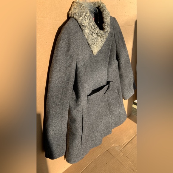 RARE VINTAGE. WOOL MID COAT. - Picture 3 of 15
